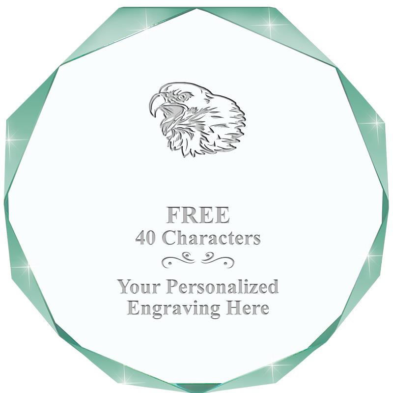 JADE IMPERIAL OCTAGON ACRYLIC