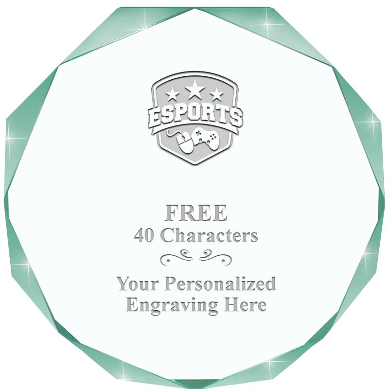 JADE IMPERIAL OCTAGON ACRYLIC