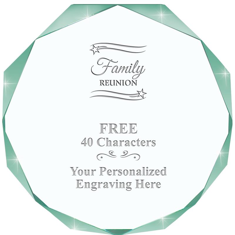 JADE IMPERIAL OCTAGON ACRYLIC