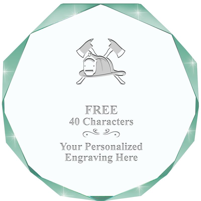 JADE IMPERIAL OCTAGON ACRYLIC