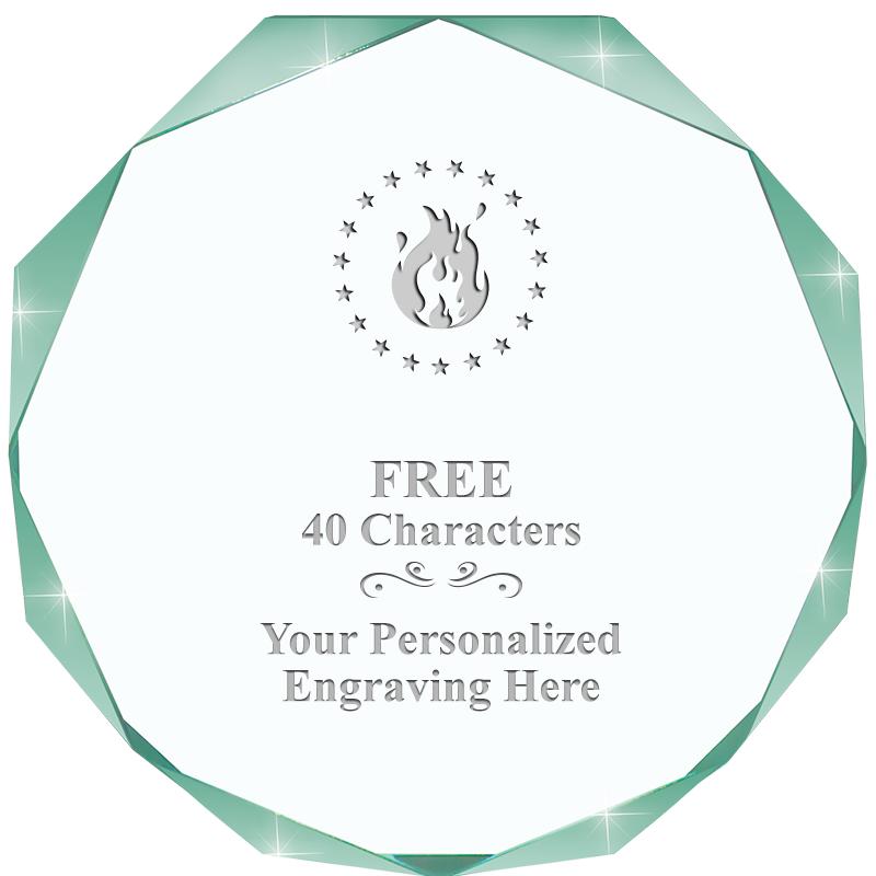 JADE IMPERIAL OCTAGON ACRYLIC