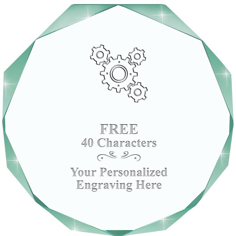 JADE IMPERIAL OCTAGON ACRYLIC