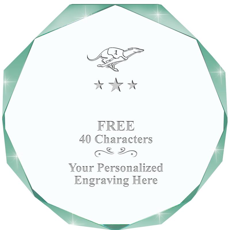 JADE IMPERIAL OCTAGON ACRYLIC