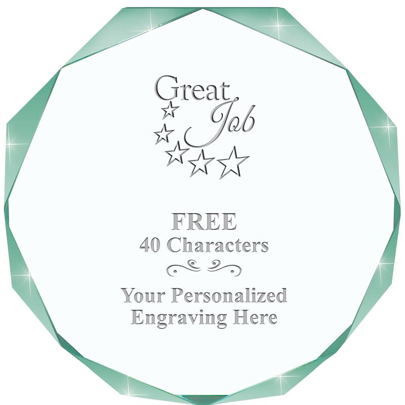 JADE IMPERIAL OCTAGON ACRYLIC