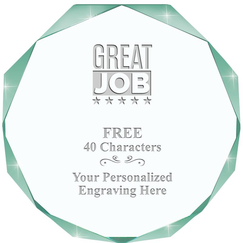 JADE IMPERIAL OCTAGON ACRYLIC