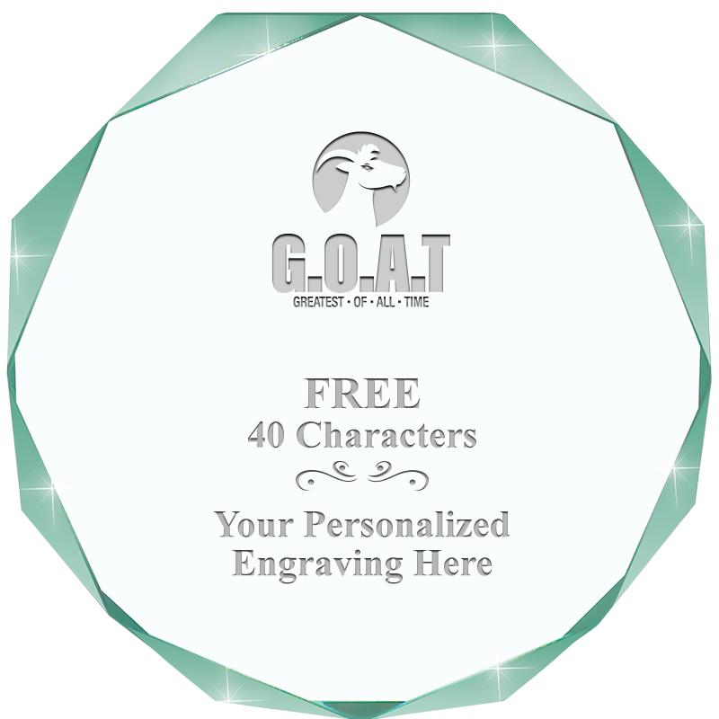 JADE IMPERIAL OCTAGON ACRYLIC