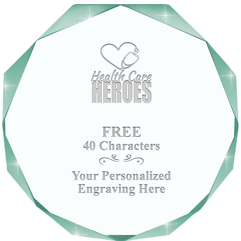 JADE IMPERIAL OCTAGON ACRYLIC