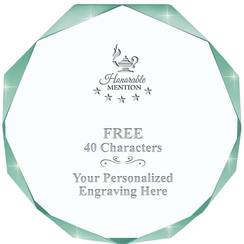 JADE IMPERIAL OCTAGON ACRYLIC