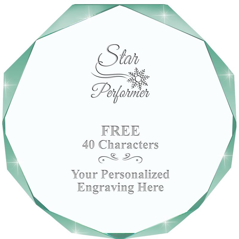 JADE IMPERIAL OCTAGON ACRYLIC