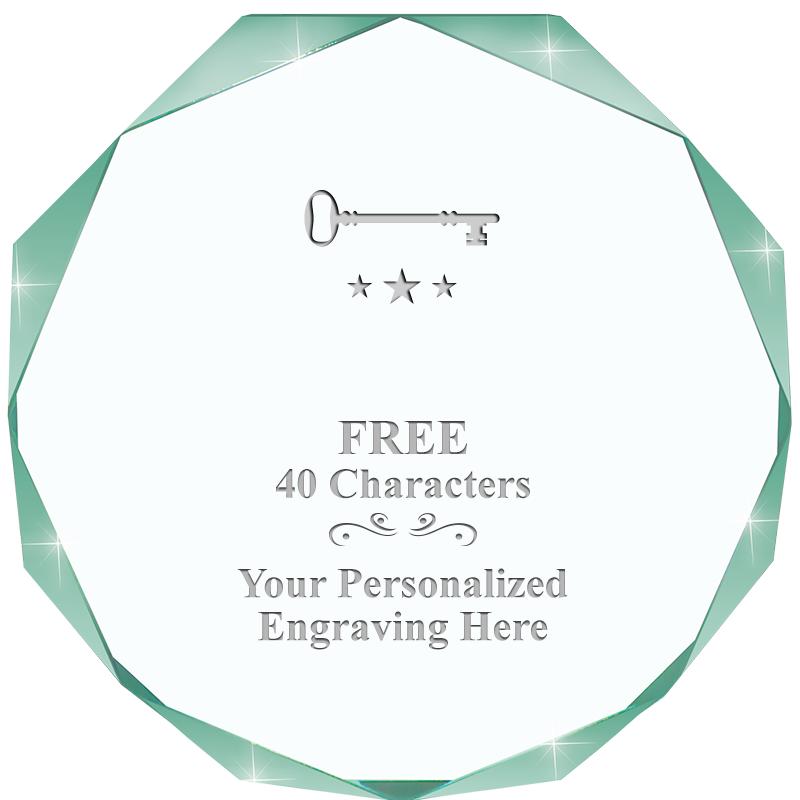 JADE IMPERIAL OCTAGON ACRYLIC