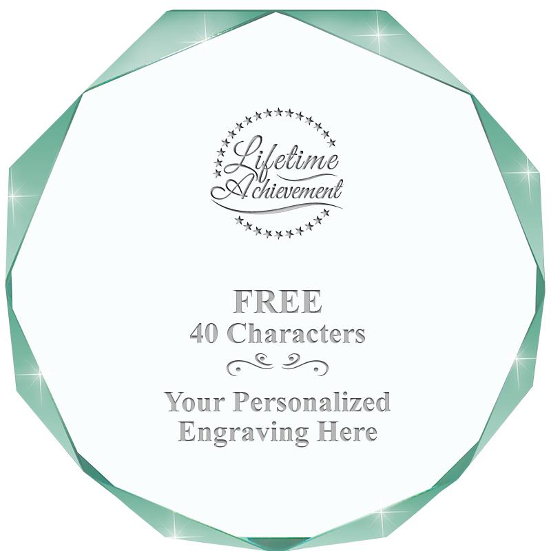 JADE IMPERIAL OCTAGON ACRYLIC