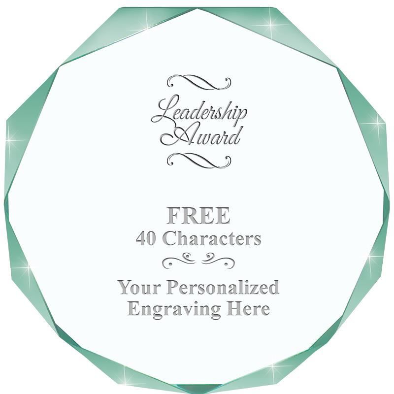 JADE IMPERIAL OCTAGON ACRYLIC