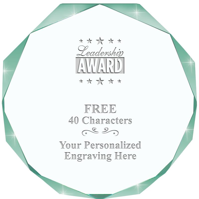 JADE IMPERIAL OCTAGON ACRYLIC