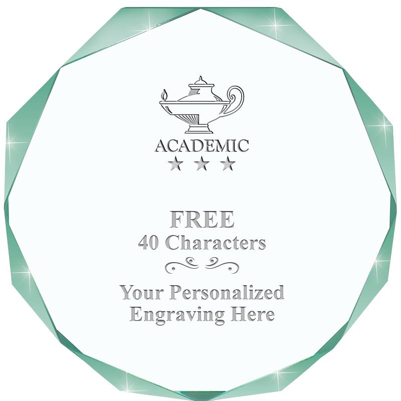 JADE IMPERIAL OCTAGON ACRYLIC