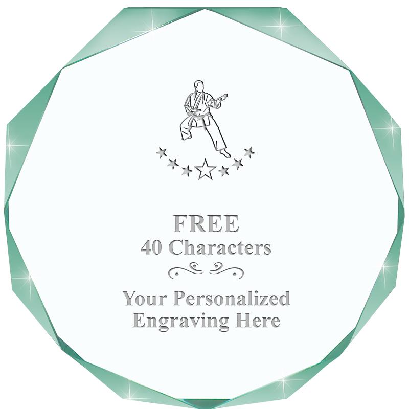 JADE IMPERIAL OCTAGON ACRYLIC