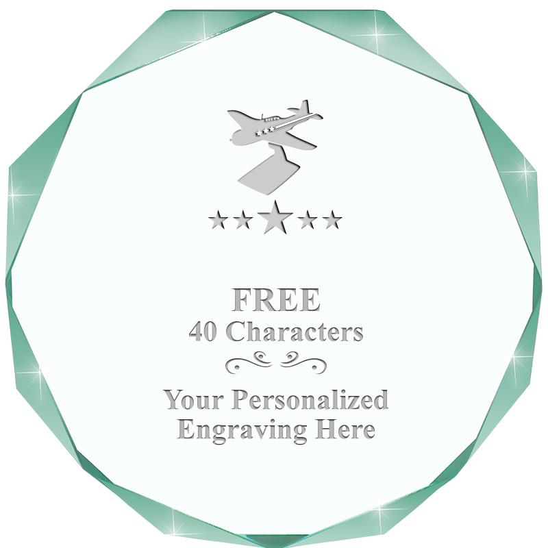 JADE IMPERIAL OCTAGON ACRYLIC