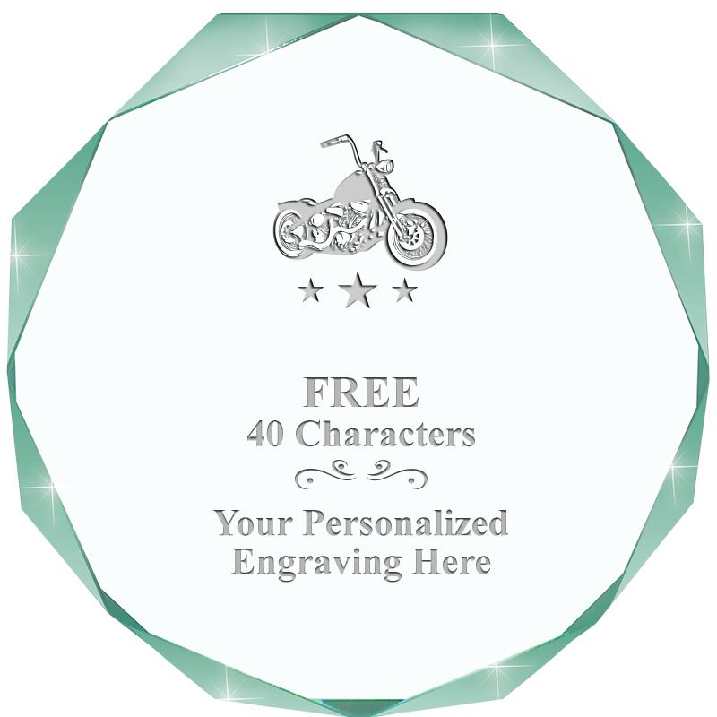 JADE IMPERIAL OCTAGON ACRYLIC