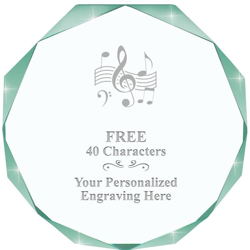 JADE IMPERIAL OCTAGON ACRYLIC