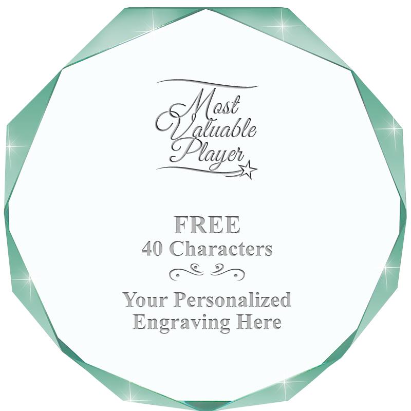 JADE IMPERIAL OCTAGON ACRYLIC