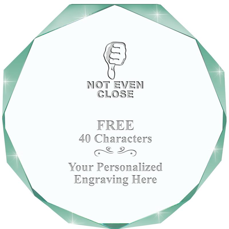 JADE IMPERIAL OCTAGON ACRYLIC