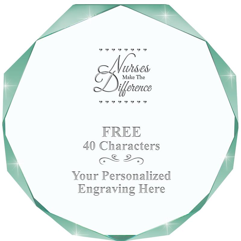 JADE IMPERIAL OCTAGON ACRYLIC