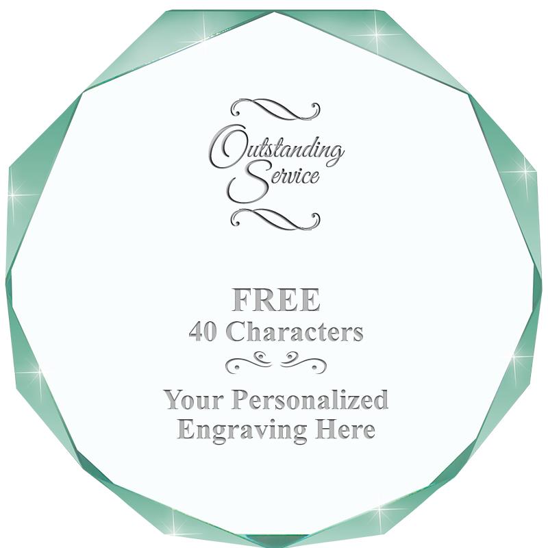 JADE IMPERIAL OCTAGON ACRYLIC