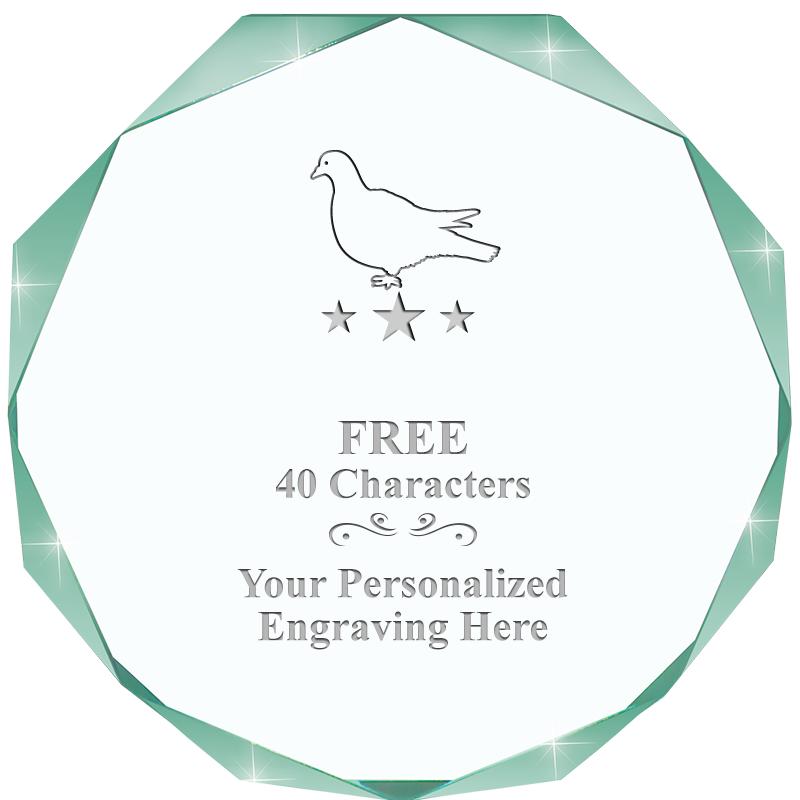 JADE IMPERIAL OCTAGON ACRYLIC