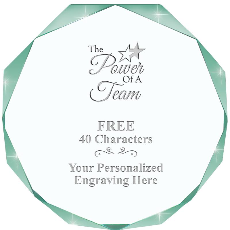 JADE IMPERIAL OCTAGON ACRYLIC