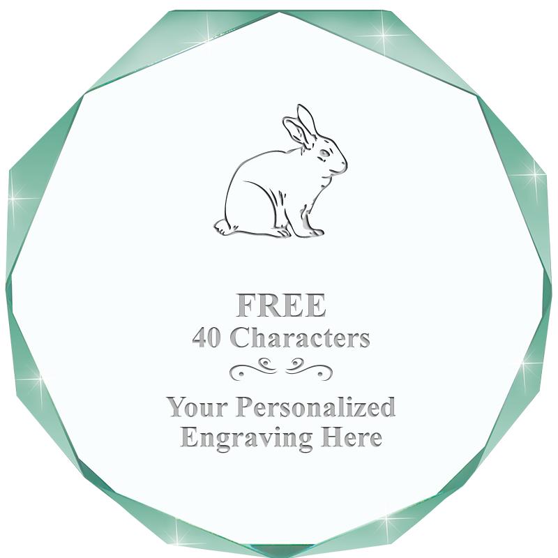 JADE IMPERIAL OCTAGON ACRYLIC