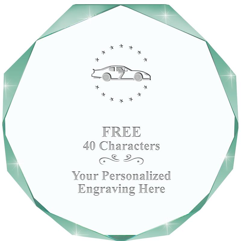 JADE IMPERIAL OCTAGON ACRYLIC