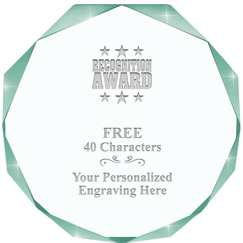 JADE IMPERIAL OCTAGON ACRYLIC