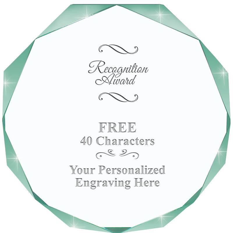 JADE IMPERIAL OCTAGON ACRYLIC