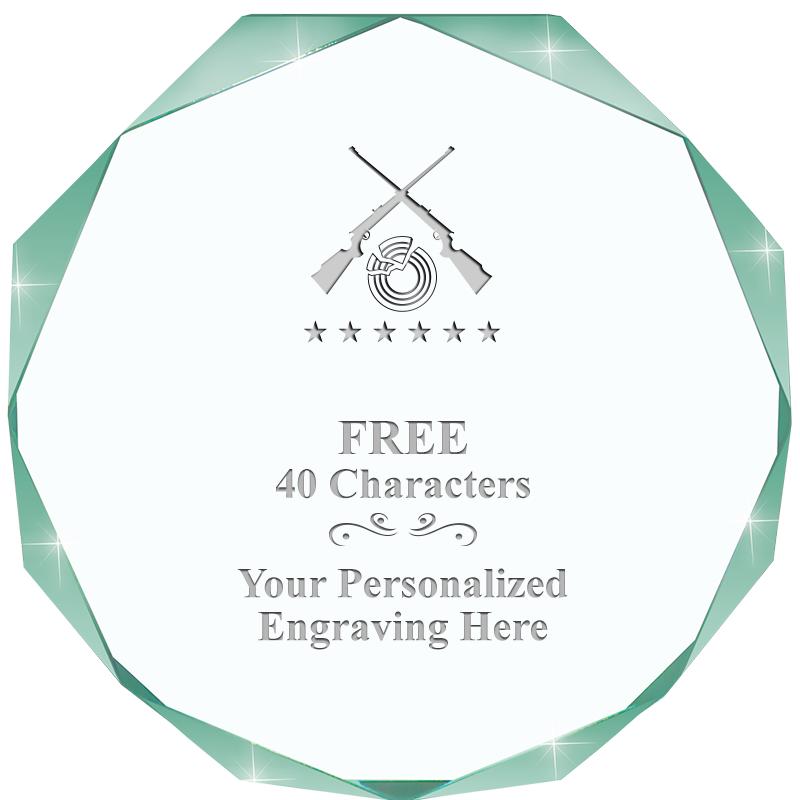 JADE IMPERIAL OCTAGON ACRYLIC