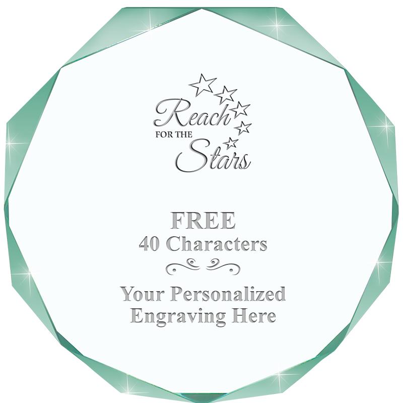 JADE IMPERIAL OCTAGON ACRYLIC