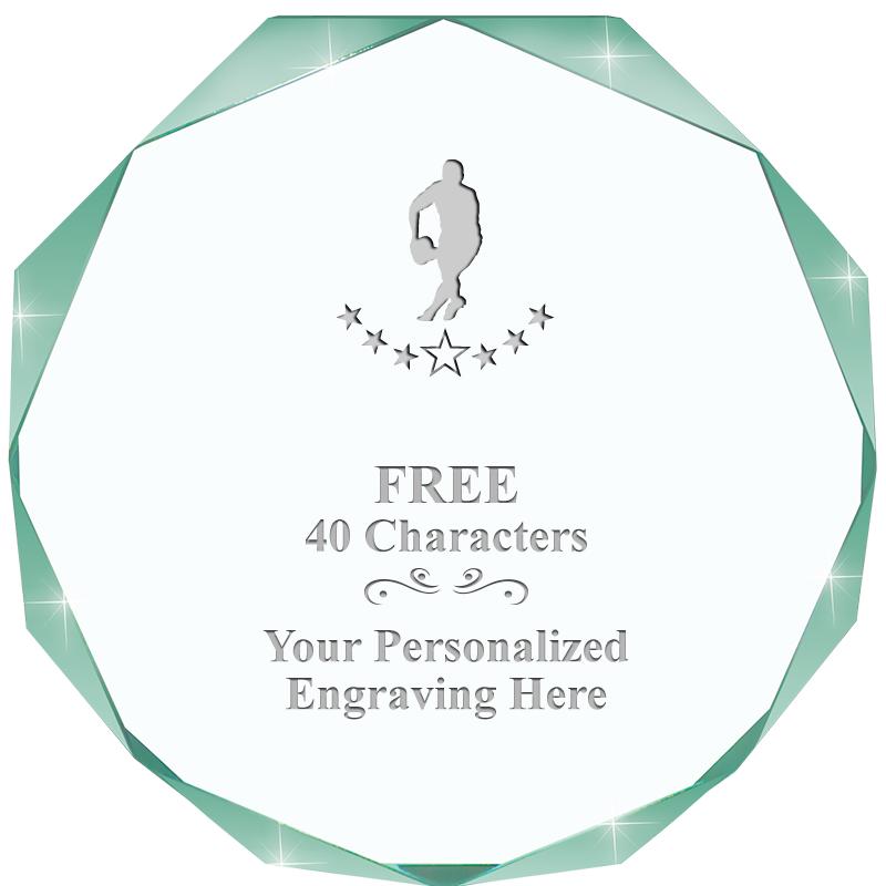 JADE IMPERIAL OCTAGON ACRYLIC