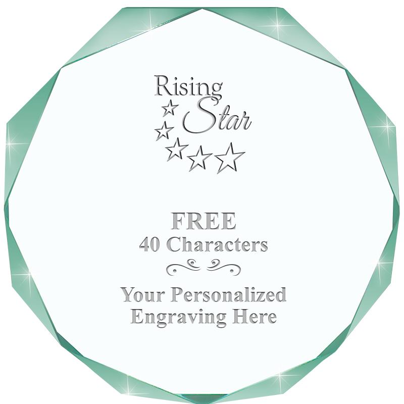 JADE IMPERIAL OCTAGON ACRYLIC