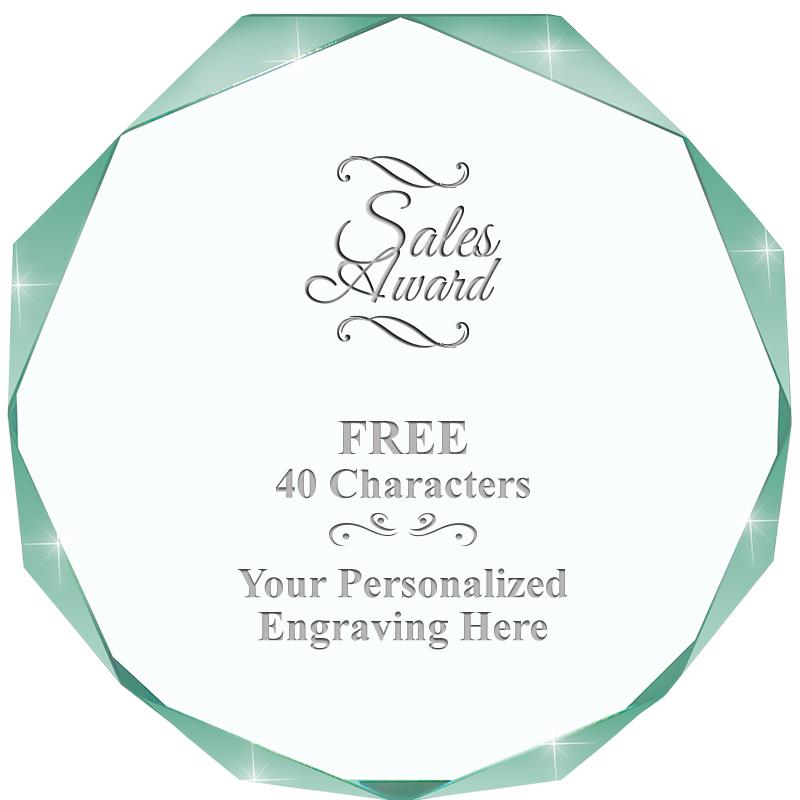 JADE IMPERIAL OCTAGON ACRYLIC