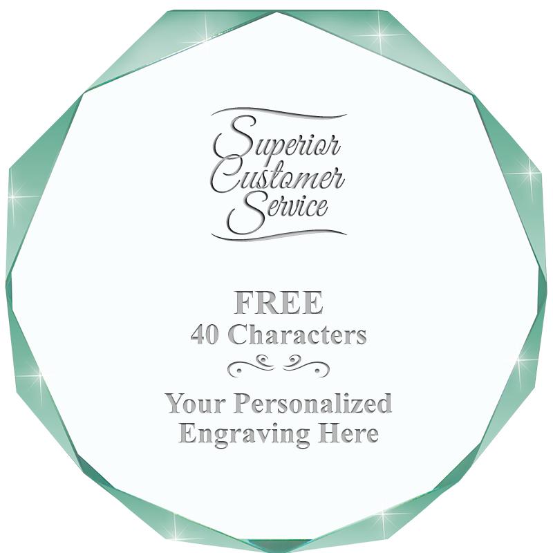 JADE IMPERIAL OCTAGON ACRYLIC