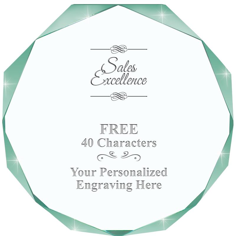 JADE IMPERIAL OCTAGON ACRYLIC