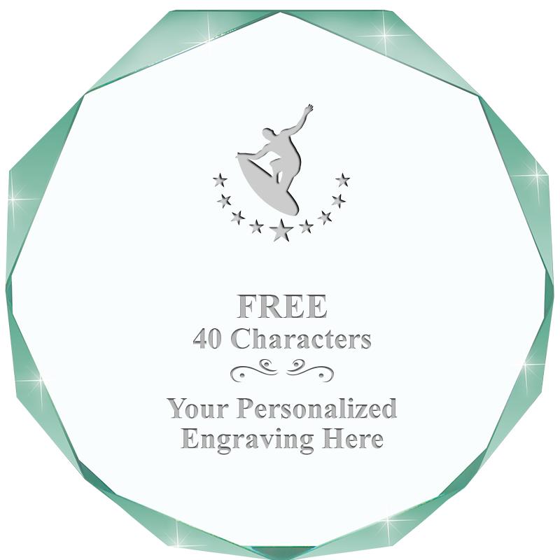 JADE IMPERIAL OCTAGON ACRYLIC