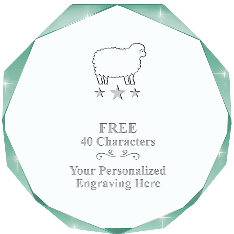 JADE IMPERIAL OCTAGON ACRYLIC