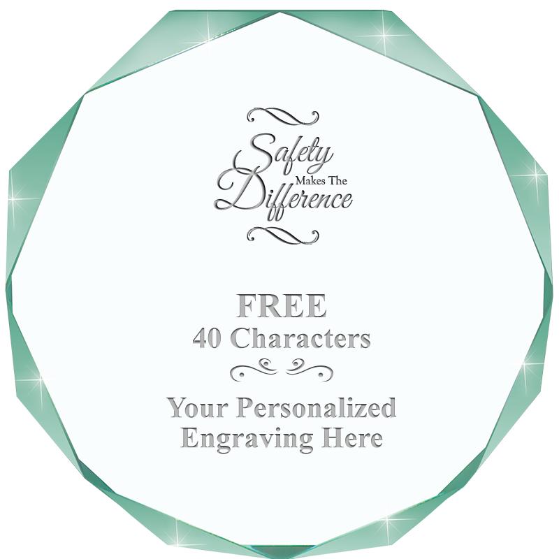 JADE IMPERIAL OCTAGON ACRYLIC