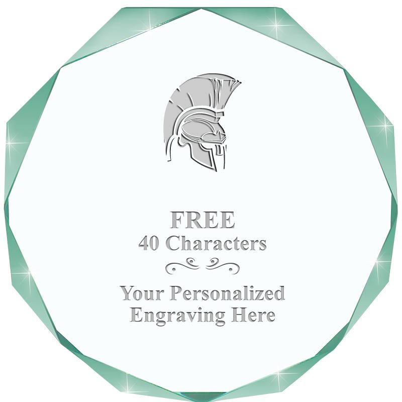 JADE IMPERIAL OCTAGON ACRYLIC