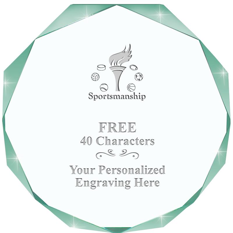 JADE IMPERIAL OCTAGON ACRYLIC