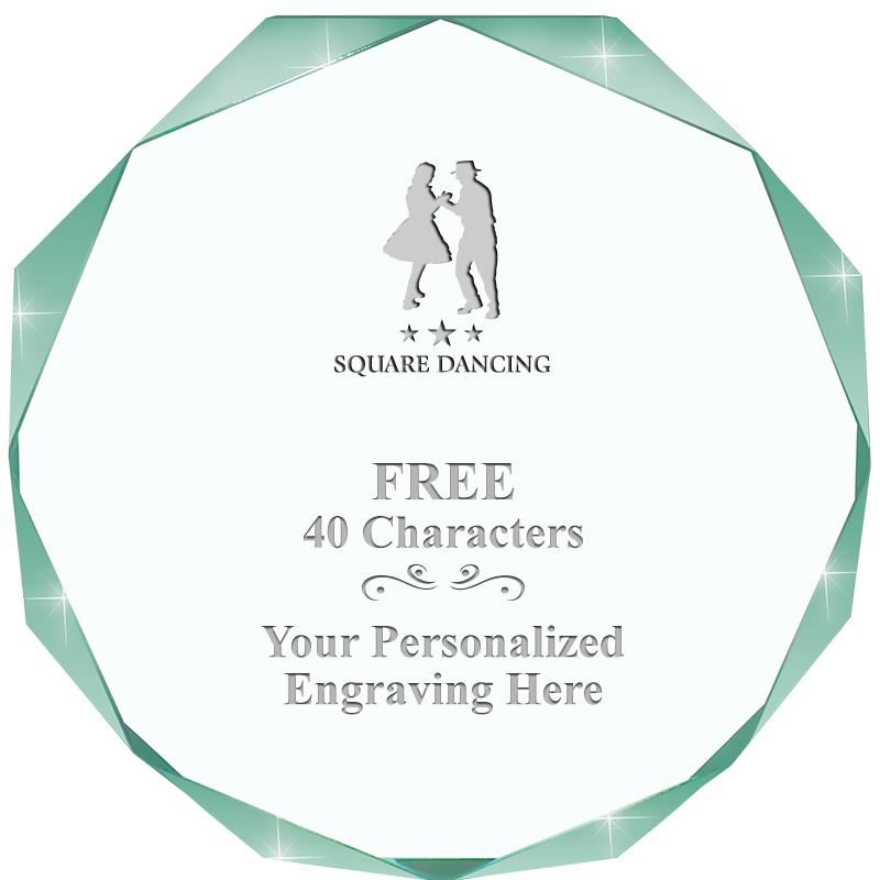 JADE IMPERIAL OCTAGON ACRYLIC