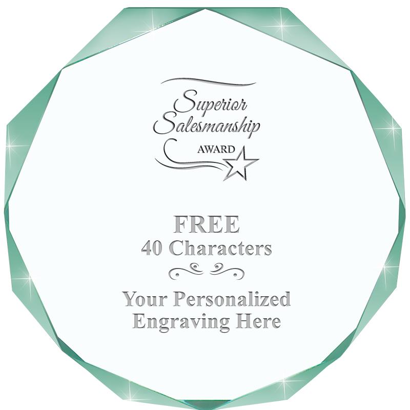 JADE IMPERIAL OCTAGON ACRYLIC