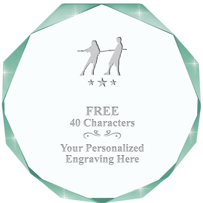 JADE IMPERIAL OCTAGON ACRYLIC