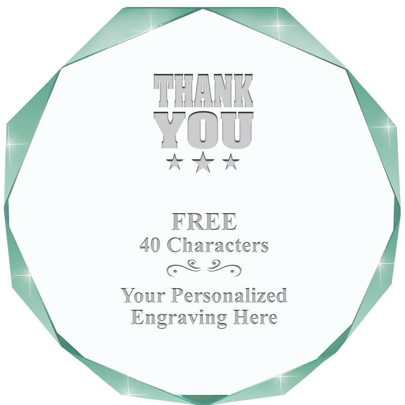 JADE IMPERIAL OCTAGON ACRYLIC