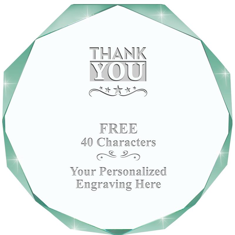 JADE IMPERIAL OCTAGON ACRYLIC