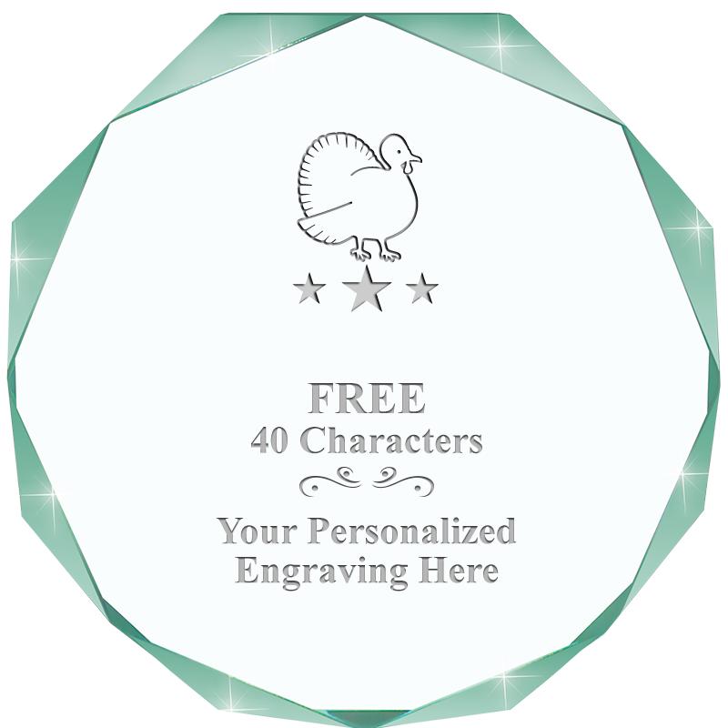 JADE IMPERIAL OCTAGON ACRYLIC